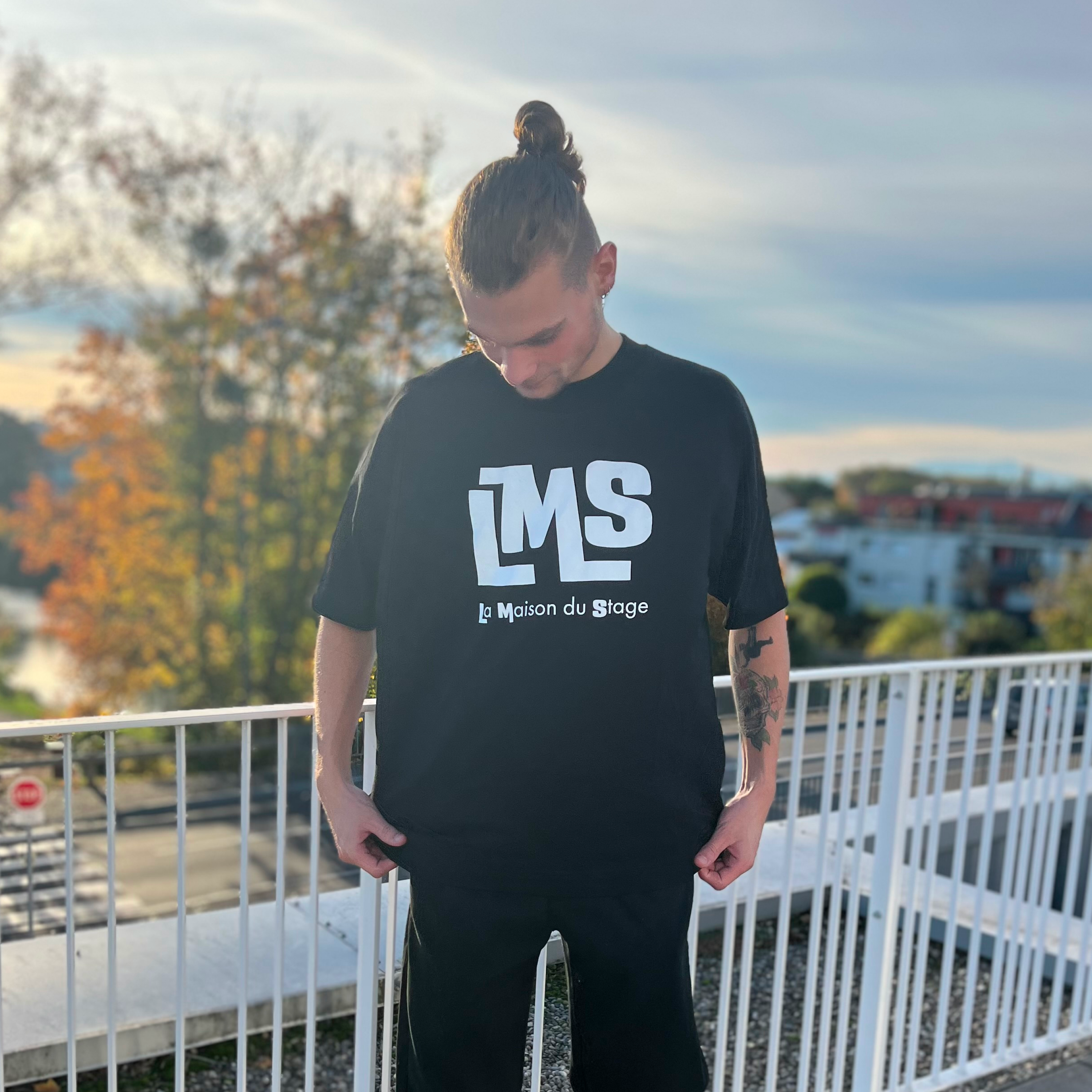 T-shirt LMS essentiel unisexe oversize