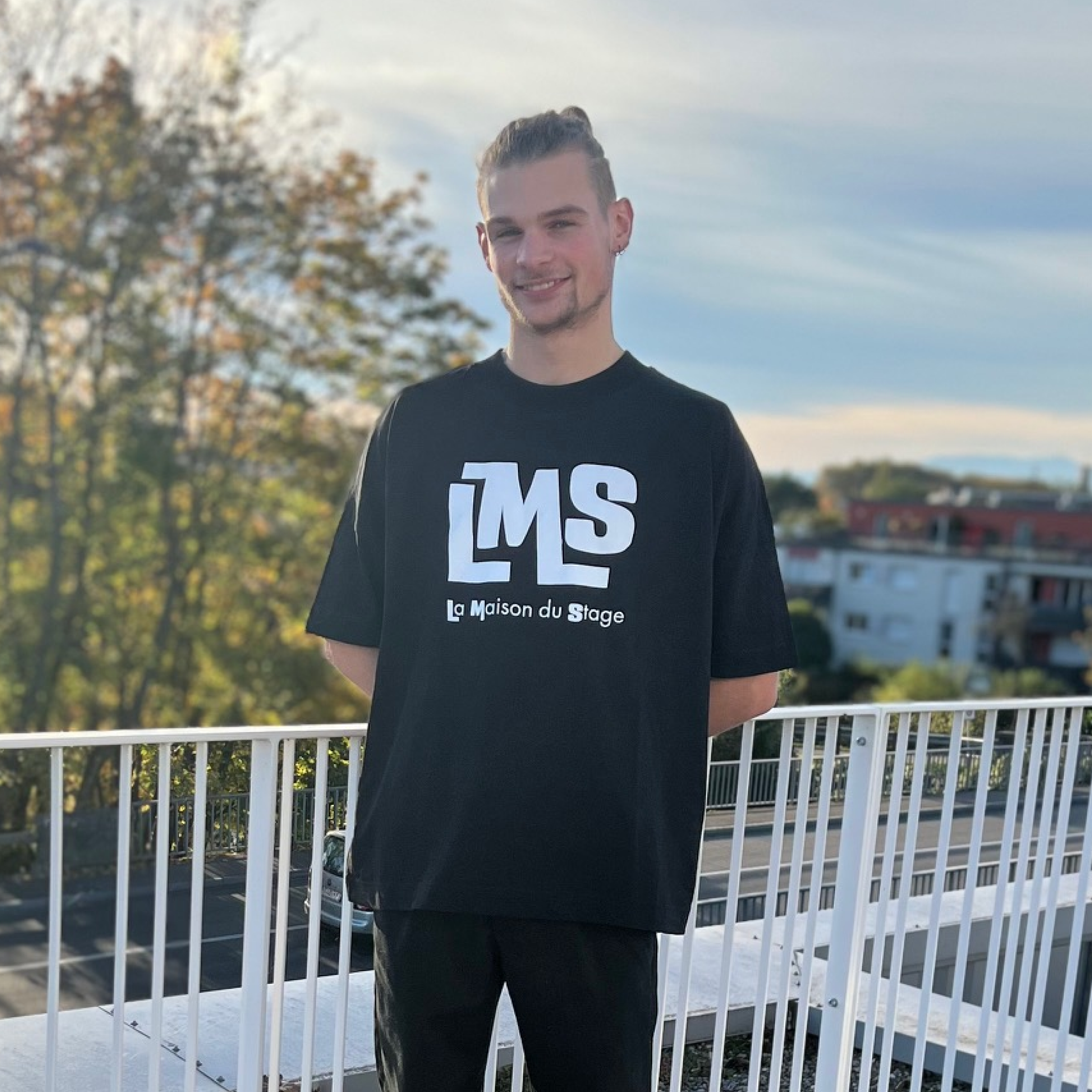 T-shirt LMS essentiel unisexe oversize